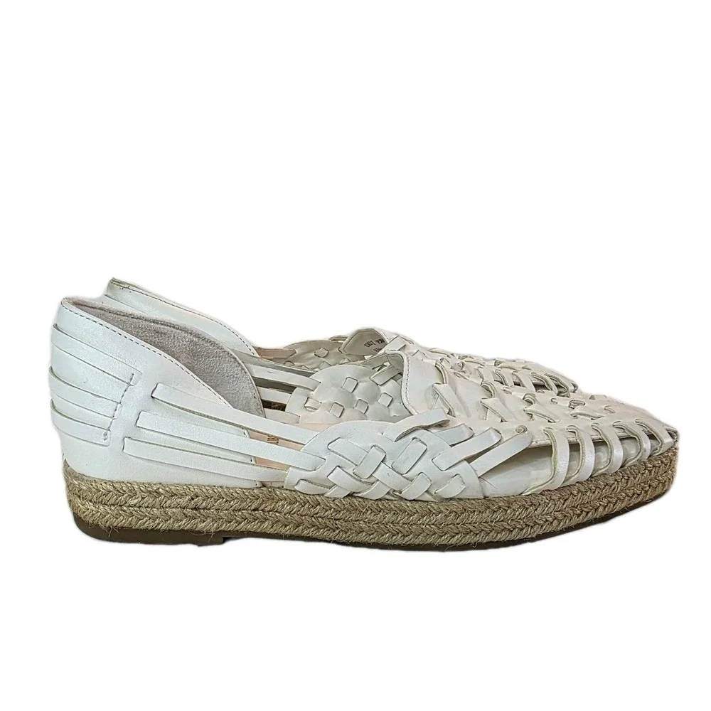 Sam & Libby Women's Asha‎ Espadrille Bright White Casual Size 9 New Shoe
